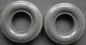 Preview: Michelin Modelcartires with treat 1960 four pieces plastic (2640)